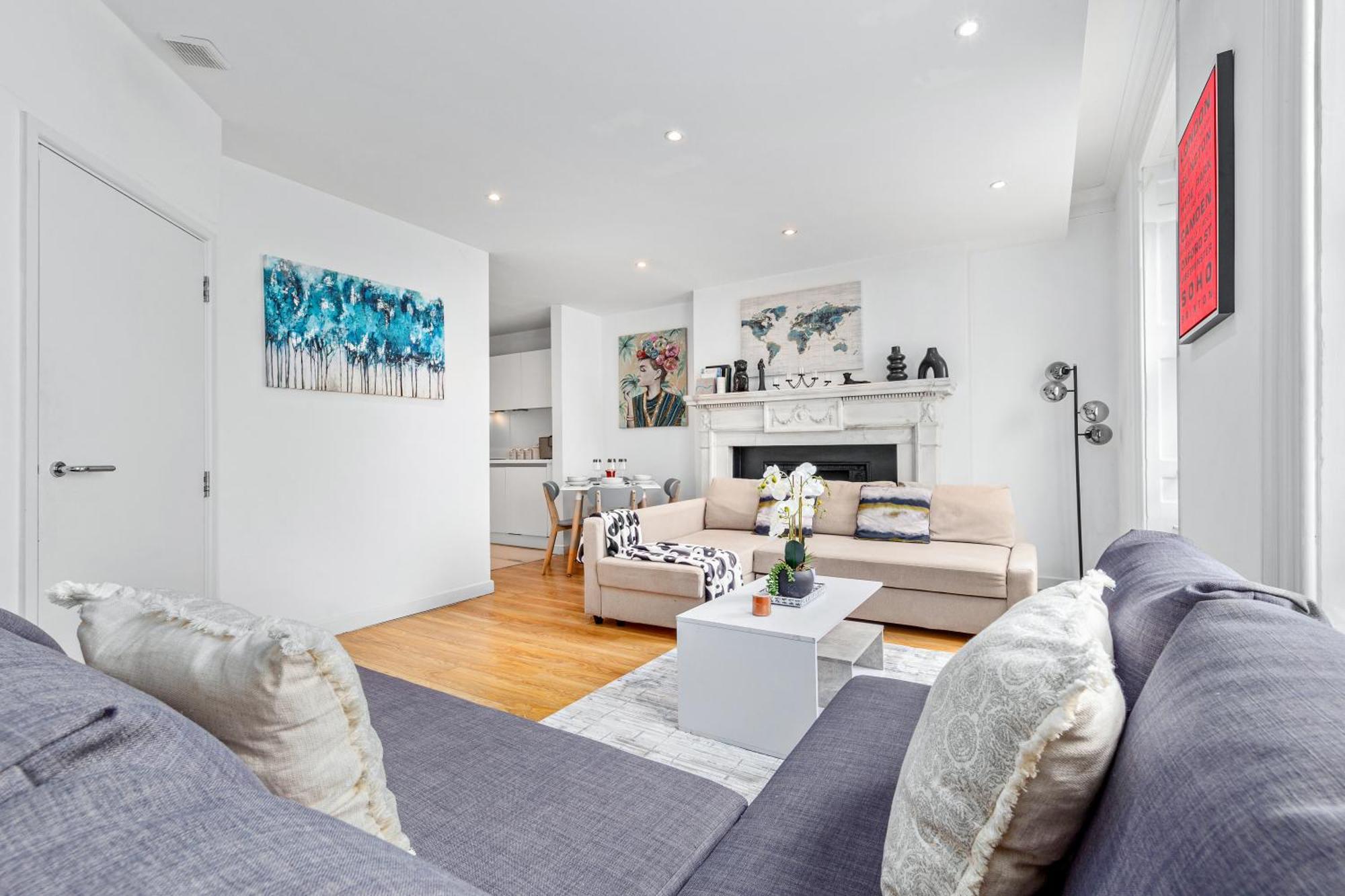 3-Bedroom Flat In London Sleeps 14 Hy1 Exterior foto